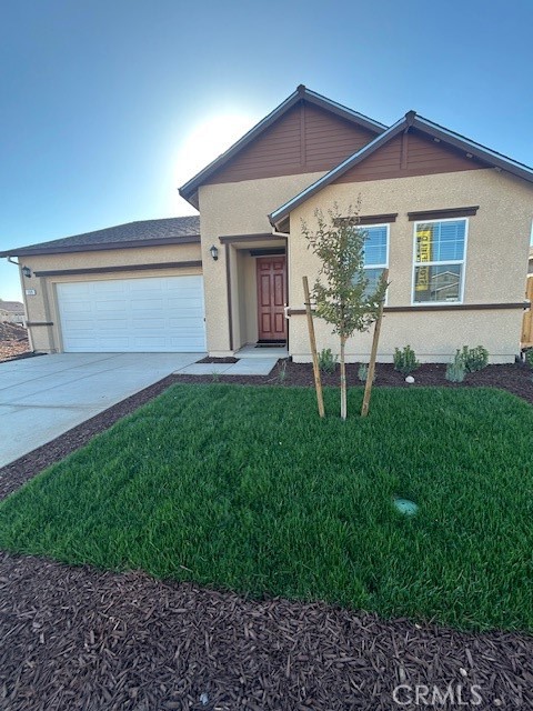 The Caledonia floor plan, located at our Newest community, Crossing at River Oaks in South East Merced. This 4 bedroom, 3 bathroom, 1969 sq. ft. home is conveniently located near schools, downtown Merced, Campus Parkway and free way access. This home has a spacious layout, solar panels, front landscaping and is ready to tour today! Come check out this New construction home before its gone!