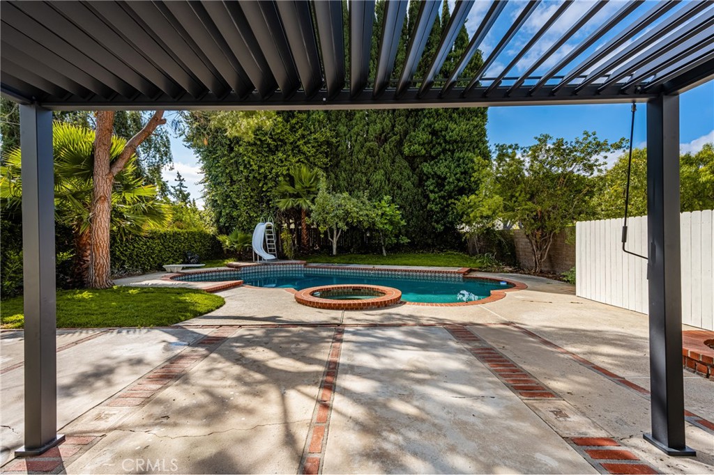 Paid Solar! Fully Renovated Cul-de-Sac Home with Pool, Spa,
Tucked away at the end of a quiet cul-de-sac, this fully renovated 4-bedroom , 3-bathroom home offers 2,580 square feet of updated living space on a 7,000 square foot lot. Renovated in June, 2025, the home features high-end finishes throughout, including a brand-new kitchen, upgraded bathrooms, and modern flooring.
The kitchen includes all-new, never-used stainless steel appliances and sleek, contemporary finishes. Each of the three bathrooms has been fully updated, and the spacious primary suite offers a large, deep freestanding bathtub designed for full-body soaking and ultimate relaxation.
The downstairs bathroom includes a shower is located next to the laundry room which has a door that opens directly to the backyard — perfect for rinsing off after a swim. No need to track wet footprints through the living room or head upstairs to shower.
Step outside to a generous backyard designed for both relaxation and entertaining. The pool and spa have been refreshed and provide the perfect setting for warm summer days or evening gatherings. There's ample patio space and room to enjoy the outdoors in privacy.
With fully paid-off solar panels, thoughtful upgrades throughout, and a sought-after cul-de-sac location, this move-in-ready home is a standout opportunity in a well-established neighborhood.
Mission Viejo High School is located less than two miles from the home. It is a magnet school offering Advanced Placement (AP) courses, the International Baccalaureate (IB) program, and a Gifted and Talented Education (GATE) program.
5 minutes to the I-5 Freeway, no freeway noise perceptible from house.
10 minutes drive to the Irvine spectrum, 5.8 miles from house.