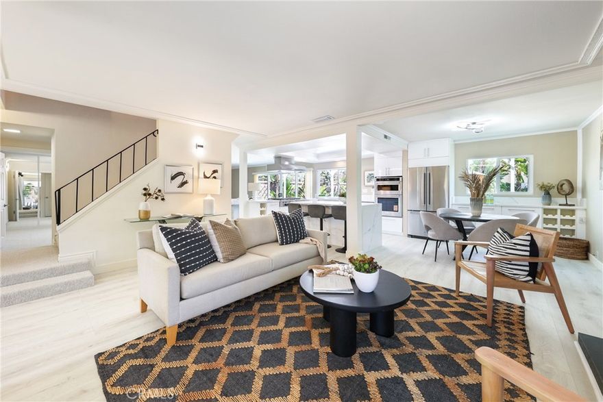 Welcome to Your Fully Renovated Tropical Oasis!

This stunning 5-bedroom, 3-bathroom single-family home in the highly sought-after Mesa Verde community has been beautifully reimagined from top to bottom—offering 2,301 square feet of modern, truly turnkey living.  This home first features privacy- at the end of a cul-de-sac you only have one adjacent neighbor, and you have a beautifully redone security fence to create privacy in your new home.

Tucked away at the end of a peaceful cul-de-sac, this home is just a short stroll from the local park and Costa Mesa Golf Course, providing the perfect balance of relaxation and recreation. Step inside to discover an expansive open-concept floor plan featuring gorgeous contemporary flooring, dual stacked stone fireplaces, and abundant natural light throughout.  A brand new kitchen with all brand new appliances await!

The chef’s kitchen is a true showstopper—completely remodeled with sleek stainless steel appliances, rich granite countertops, and newer custom white cabinetry. Every bathroom has been tastefully upgraded with high-end finishes, and the upstairs master suite feels like a private retreat, complete with a spa-inspired stone rain shower, dual granite vanities, and generous his-and-hers closets.



This home is designed for comfort and efficiency, with high-end upgraded dual-pane windows for peace and quiet, fresh interior and exterior paint, new landscaping, solar panels, and thoughtful touches like fountains and fruit trees that add charm to both the front and backyards. The entertainer’s backyard is a dream—featuring a built-in BBQ, tropical Tiki Bar, water misters, and lush greenery for hosting unforgettable gatherings.



Parking is never an issue here with a rare, oversized gated RV space and an extended driveway that fits all of your RV/toys behind a security gate. You'll also enjoy direct access to a spacious 3-car finished garage. With too many upgrades to list, this fully renovated home is truly move-in ready. Don’t miss the chance to own your personal slice of paradise in Mesa Verde!