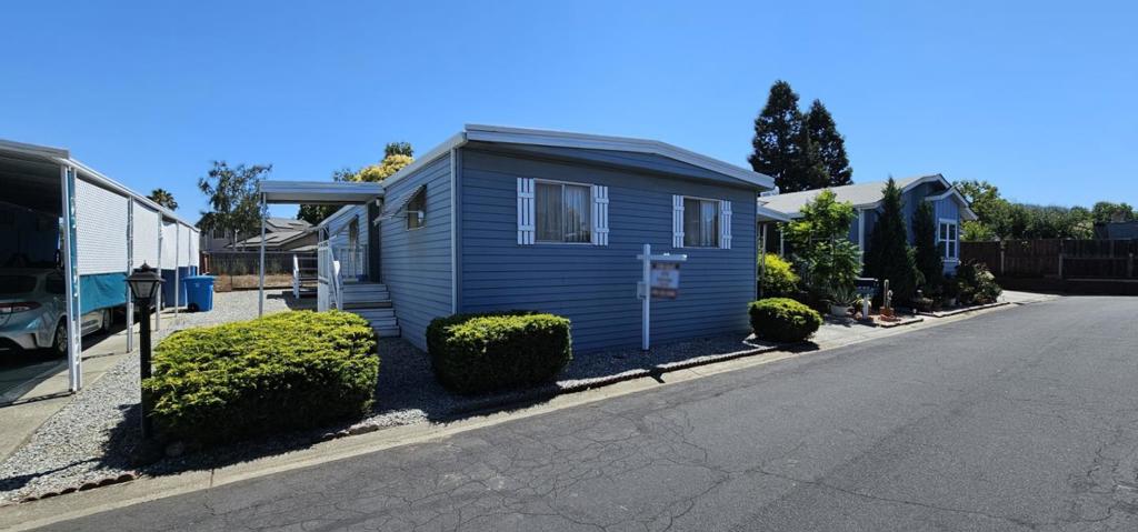 Welcome to your next home in the desirable Pacific Mobile Home Park! This beautifully maintained 3-bedroom, 2-bathroom home offers generous living space and modern comfort in a friendly, well-kept community. Inside, you'll find a spacious open layout perfect for both relaxing and entertaining. The kitchen comes fully equipped with appliances, offering plenty of counter and cabinet space for all your cooking needs. A convenient washer and dryer are also included, making laundry day a breeze. Each of the three bedrooms offers comfortable space and natural light, while the two full bathrooms provide both functionality and privacy for your family or guests. Outside, enjoy the convenience of a covered carport and low-maintenance outdoor space. This home combines comfort, practicality, and community living-all in a great location.