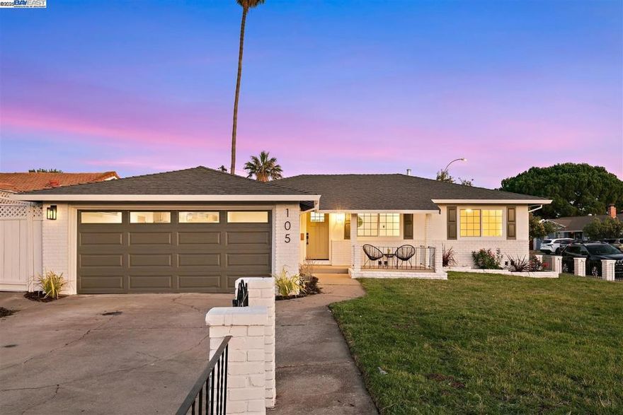 Huge corner lot, top-rated Fremont schools (8/10 test scores for elementary and middle), featuring a flex room in the backyard and nearly everything brand new! This stunning home offers a spacious open floor plan that seamlessly connects the kitchen, dining and living areas — perfect for both everyday living and entertaining. The remodeled kitchen is a true showpiece with modern finishes, new cabinets, quartz countertops and stainless steel appliances. A flex room in the back provides a great space for a home office, gym or creative studio, while a separate storage room on the side of the house offers extra space for organization. Other wonderful features include new interior and exterior paint, renovated bathrooms, central heating and AC, new flooring and updated landscaping that enhances the home’s curb appeal. The large corner lot adds to the sense of space with a huge front yard that even offers potential for future expansion. Conveniently located just minutes from neighborhood parks like Marshall Park and Rix Park, and close to local schools, this home also provides easy access to I-880 for commuting to nearby tech companies. With nearly everything brand new and a location that checks every box, this Fremont gem is move-in ready and waiting for you. Come check it out!
