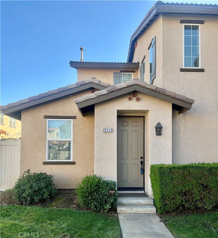 Welcome to Amelia Square — a beautifully maintained gated community offering resort-style amenities and low-maintenance living! This stunning 3-bedroom, 3-bath townhome boasts 1,573 sq. ft. of fresh upgrades, modern finishes, and turn-key comfort throughout.



Step inside to a bright, open-concept living space featuring brand-new paint, new carpeting upstairs, and rich laminate flooring flowing through the kitchen, dining room, living room, and bathrooms. The spacious main level includes a cozy gas fireplace — perfect for chilly evenings — and a light-filled dining area adjacent to a well-equipped kitchen with plenty of storage and counter space.



Upstairs, you’ll find generously sized bedrooms, including a comfortable primary suite with en-suite bath. A roomy laundry room adds everyday convenience, while the 2-car direct-entry garage with brand-new epoxy flooring offers secure parking and storage. Step outside to enjoy a brand-new concrete patio with custom planter — ideal for relaxing or entertaining outdoors.



This home truly has it all: new faux wood blinds throughout, a low-maintenance lifestyle, and access to top-notch community amenities including a pool, spa, tennis and basketball courts, and gated security. With a prime location close to shopping, schools, and major freeways, this one checks every box.



 Bonus: Stylish, move-in-ready, and loaded with upgrades — don’t miss your chance to make this beautiful Amelia Square home yours!