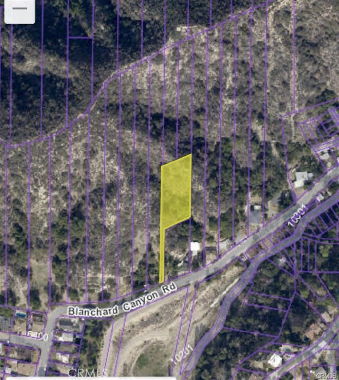A piece of land located in Los Angeles Tujunga area. North of Foothill Blvd., Blanchard Canyon uphill residential lot. Public utilities on the street level. It has a beautiful panoramic city and mountain view. APN25690190462 Buyers to do their own due diligence regarding building and zoning.
No soils, grading reports, surveys have been done. Latitude and longitude coordinates are: 34°15'16.8"N 118°16'16.1"W
