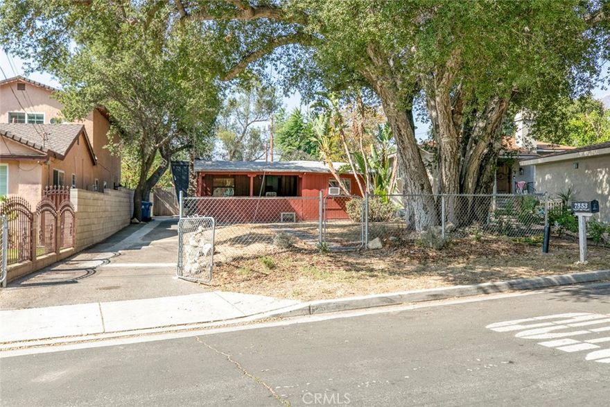 Charming and unique, this cozy property in a beautiful part of Tujunga offers a serene lifestyle with modern nearby conveniences and the Lowest price in Tujunga. Nestled on a tree-lined street adorned with oak trees, this property is just across from a lovely park. The main home features one bedroom plus a den, bonus room, perfect for a 2nd bedroom, an office, or guest space. Additionally, the the property includes a new mobile studio accessory dwelling unit perfect for guests or rental income. This property seamlessly blends a rustic, cabin-like feel offering a truly special living experience. Architectural Plans for a New Home are included with the sale. This property Qualifies For The High Cost Area Purchase Program which offers up to $11,140 in agency credits for an interest rate buydown to First Time Home Buyers. Hurry, This Home Will Sell This Week!!
