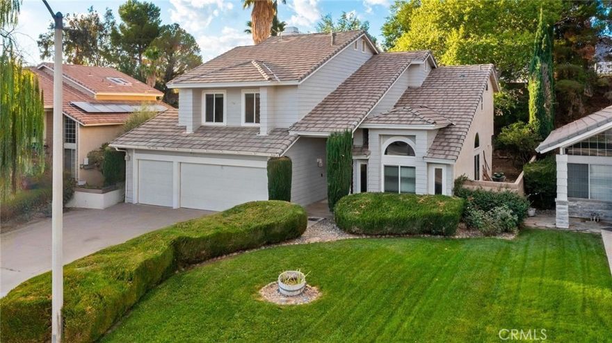 A luxury and comfort two story house with a spacious backyard, perfect for kids to play and memories to grow. Gleaming granite countertops for a touch of luxury in your custom kitchen with built in wine rack. Imagine cozy evenings by the fireplace in this warm, inviting living room. Your dream home awaits, perfect for creating lasting family memories. New roof, new dual panel and HVAC, security camera system and the exterior paint is energy efficient since 2023. Solar system panel installed 9 years ago, offering energy efficiency and savings. Close to all school districts, park and shopping center. A covered outdoor patio with an attached 32 inch TV which can be used as a versatile space. Water mister system installed to help you cool off in the summers. Natural gas hookup for outdoor barbecue. 
TURNKEY OCCUPANCY.
SELLER MOTIVATED !! 
BRING OFFERS!!