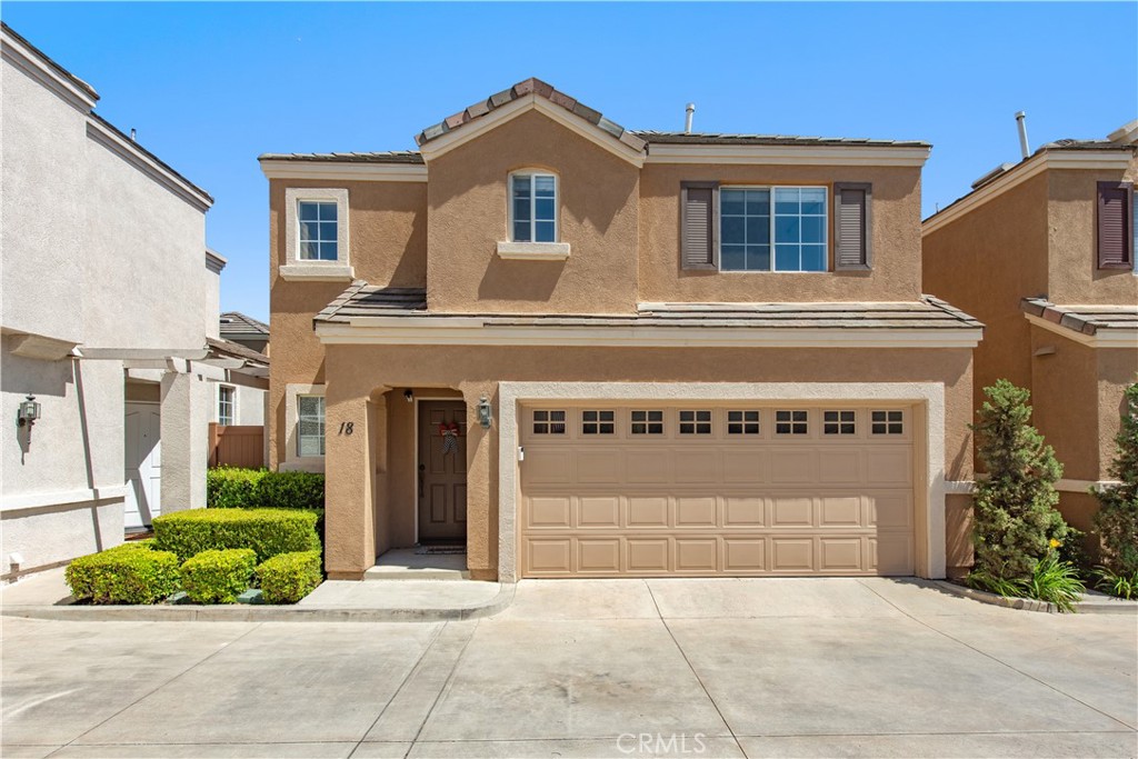 Home Sweet Home! Proudly introducing this detached, 2 bed, 2.5 bath plus a loft home in the heart of Foothill Ranch. Conveniently situated in the well-maintained community of Brittany, this property is located on a quiet cu-de-sac street with matured trees and walking distance to community amenities. Upon entry, luxury vinyl flooring throughout the main living area. Open concept living/dining floor plan and an upgraded kitchen with Whirlpool stainless appliances, quartz countertops and recessed panel cabinets. The main living area offers vaulted ceiling, romantic fireplace, and beautiful dual-pane windows allowing plenty of light. A versatile upstairs loft is great for an office/ a study, or just an extra sitting area to relax. Master ensuite is generously sized with one walk-in closet and a second sliding closet. Master bath offers dual-vanity and a tub/ shower combo with highly efficient water closet and fixtures. The second ensuite bedroom is also reasonably sized with tons of closet/ storage space. Two-car attached garage with epoxy flooring and newer vinyl fences further enhance the unique features of this detached home. Rarely on the market, low HOA and no Mello Roos. Minutes from the award-winning Foothill Ranch Elementary School, tranquil parks and multiple trails. The Foothill Town Center offers a wide range of restaurants, shopping and entertainment. This vibrant community has so much to offer. Come visit today!