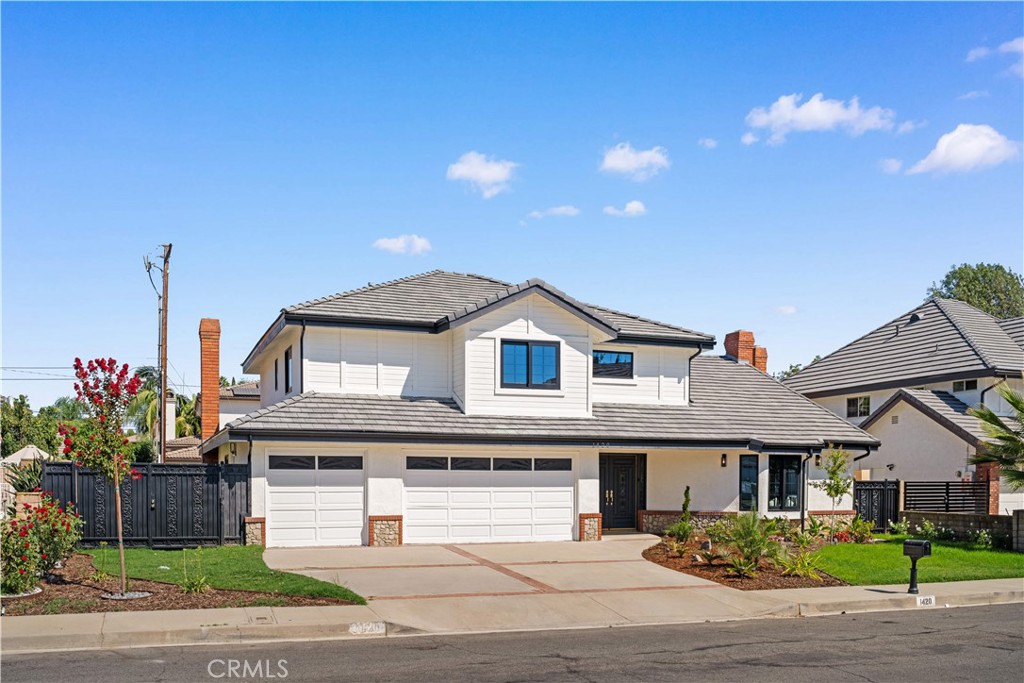 Welcome to 1420 Linda Way, a stunning luxury home located in the award-winning Arcadia School District and one of the city’s most desirable neighborhoods. Nestled on a peaceful cul-de-sac, this meticulously renovated estate offers 3,057 sq. ft. of elegant living space on an 8,006 sq. ft. lot, complete with a 3-car garage for convenience and storage.
This exceptional residence boasts five spacious bedrooms and three modern bathrooms. Recent upgrades include a brand-new cement tile roof, all-new plumbing, two new HVAC systems, designer open-concept kitchen, hardwood flooring, and dual-pane aluminum windows.
Enter through the grand double doors into an impressive foyer with soaring ceilings and a striking spiral staircase. The formal living room’s double-height ceilings create a bright, open atmosphere, while the family room with its stone fireplace offers warmth and comfort. An adjacent formal dining room provides the perfect space for hosting special occasions.
The chef’s kitchen is a true centerpiece, featuring custom hardwood cabinetry, granite countertops with breakfast nook, and top-of-the-line appliances, including Wolf cooktop, oven, microwave, and a Sub-Zero refrigerator. A second living area with fireplace and a wet bar with wine fridge adds another layer of comfort and entertainment.
The main floor includes two bedrooms and one full bath, ideal for an office or guest suite. Upstairs, the expansive primary suite offers a sitting area and a fully upgraded bathroom with dual sinks. Two additional bedrooms share a beautifully updated full bath.
The landscaped front yard enhances curb appeal, while the spacious, level backyard offers endless possibilities—design a private retreat, add a sparkling pool, or build an ADU for additional living space or rental income.
Conveniently close to shopping, dining, schools, and major freeways, this exceptional Arcadia home combines luxury upgrades with timeless elegance in a serene and secure setting.