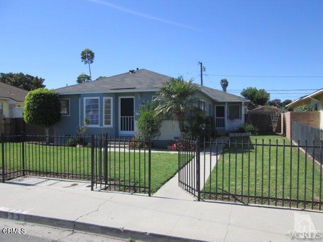Front Unit of Duplex in North Oxnard just 5 miles to the Beach and Channel Islands Harbor. Nice residential neighborhood. Unit features a front and side yard with one car garage space in 2 car garage. Laundry hook ups in garage.