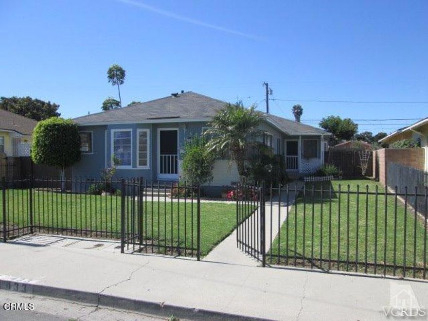 Front Unit of Duplex in North Oxnard just 5 miles to the Beach and Channel Islands Harbor. Nice residential neighborhood. Unit features a front and side yard with one car garage space in 2 car garage. Laundry hook ups in garage. New roof and windows.