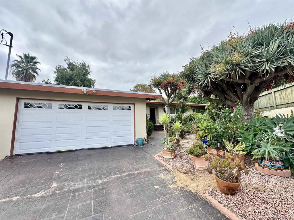 Ready to soak in the sun with this well sized 3 bed/2bath pool home on cul-de-sac in La Mesa? Living room w/fireplace & hardwood flrs. Kitchen has granite ctrs, SS appliances inc fridge. Dining area leads to well sized family room. Primary bed w/ ensuite bath. Ceiling fans in bedrooms. Central Heat & A/C. Dual Pane Windows. 2 car garage w/longer driveway & extra parking on side inc W/D. Updated bathrooms w/travertine & granite. Sliders to backyard from both living spaces. Perfect for entertaining. Well landscaped yard provides plenty of mature greenery & privacy to enjoy the dark bottom pool, water slide, and deck for lounging on this 10,000+ sqft lot. Close to Helix HS, LM Dale Elem, & LM Arts Academy. Great proximity to public transit, shops & restaurants. Owner pays bi-weekly pool service & gardener. Tenant to pay utilities. 1 yr lease. 2 pets up to 50lbs considered with $50/month pet rent, subject to landlord approval.