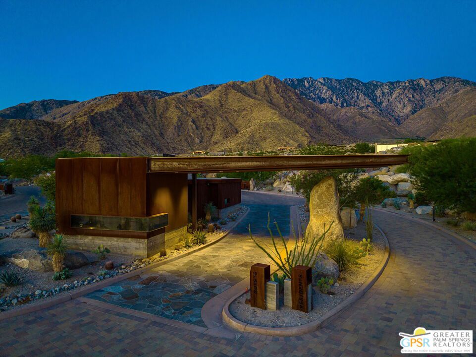 Remarks : Lot 18 - This lot has amazing city and mountain views. Build your custom Desert home in the last hillside enclave in Palm Springs. Desert Palisades is poised to become a worldwide model for compelling, modern architecture along the hillsides of Chino Canyon. With varying topography, elevation, and view lines. Desert Palisades is the first residential community that from the ground up will uphold the ideals that represent the very best in architectural design. Building guidelines serve as inspiration, encouraging residents to enlist the world's most prominent architects while providing an extraordinary canvass for architectural expression. This is a Desert Palisades owned lot