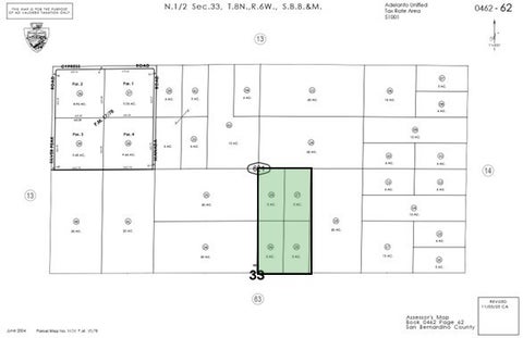 Photo of 20 AC Near Lessing Avenue, Helendale, CA 92342 (MLS # HD26094037)