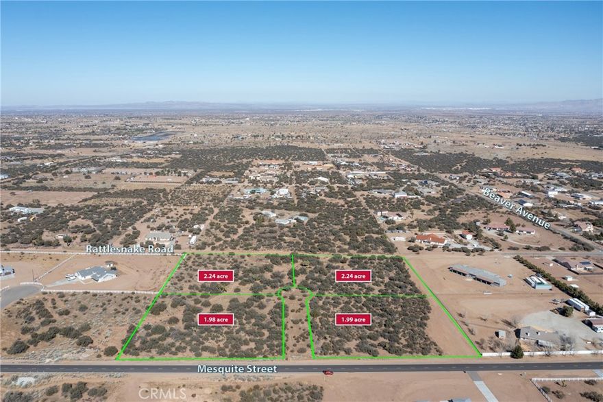 ***Residential Zoning*** - INFILL LOTS*** On a paved road surrounded by lots of developed homes nearby! PUBLIC DATA SAYS THERE IS A PUBLIC WATERLINE ON THE STREET! This land offers the opportunity in the tranquil and scenic community of Phelan, California. This property offers the perfect blend of rural serenity and modern convenience, making it the ideal location for your dream home, ranch, or investment project. Situated near the I-15 freeway, this prime lot ensures easy access while still providing a peaceful retreat. The property boasts stunning vistas of the San Gabriel Mountains and open desert skies.  There are neighboring parcels for sale as well for a package purchase if desired. Buyer and buyers agent to do all forms of due diligence to satisfy buyer, information here is deemed reliable but is responsibility to buyer to verify data. Photos showing all 3 lots that are for sale, each parcel is individually for sale. ***Residential Zoning***