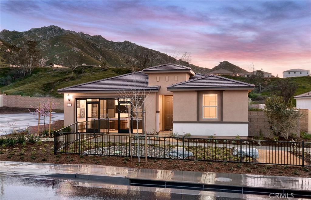 Tour this stunning model home featuring tile flooring, quartz countertops, and smart home technology. Enjoy a pool-sized lot with artificial turf and breathtaking views of rolling hills—designed for comfort, and effortless entertaining.
-Model Home
-Pool sized lot with artificial turf
-Views of rolling hills
-Tile flooring
-Quartz counter
-Smart Home