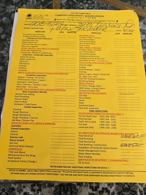 3473 Terrace Drive, Chino Hills, CA 91709 - MLS#: PW25171989