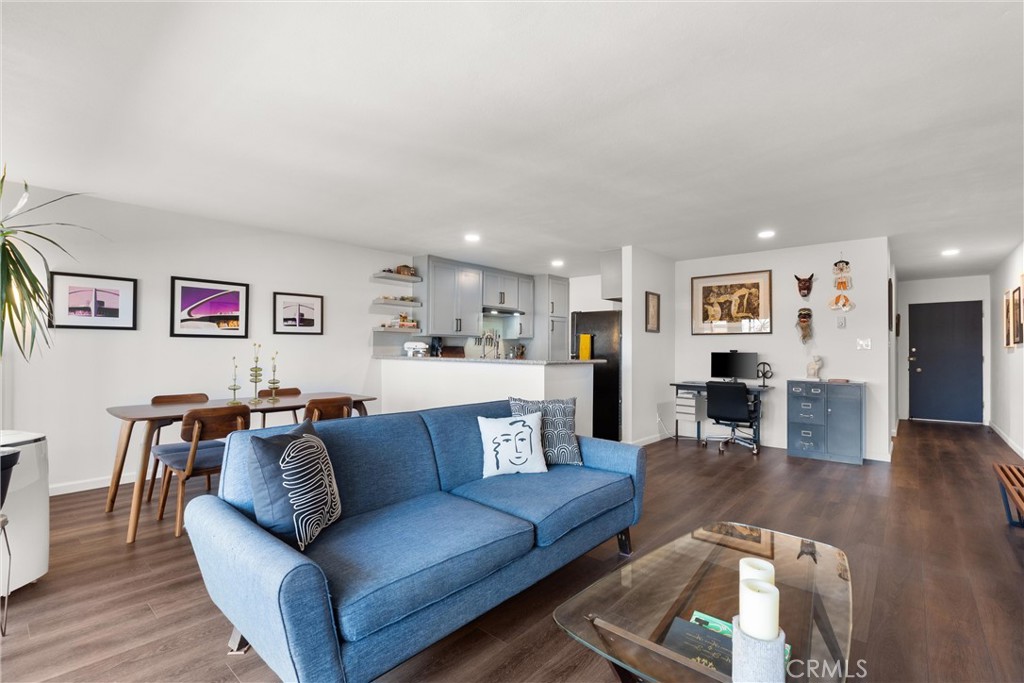 Beach Living Just 3 Blocks from the Ocean! This roomy 1-bedroom condo is in an amazing location with updates throughout and just a short walk to the beach with gated, secured parking. Inside, you'll find a bright open layout with luxury vinyl plank flooring, recessed lighting/dimmers with open concept vibe. The enclosed patio has black out shades adding extra bonus space to the unit. The newly renovated kitchen has granite counters, a brand-new sink, cabinets, shelves, tile backsplash, screens and all new appliances. The bathroom has been remodeled and features both a walk-in shower and a separate soaking tub with new vanity and fixtures. The spacious bedroom fits a queen or king bed and has tons of closet space. The community laundry is steps away from the unit making it convenient and easy. Extras include a tankless water heater, secure entry and gated parking with storage unit. This remodeled unit is just steps from the beach, shopping, dining, and more.
Available Sept 1st for lease—reach out to schedule a tour!