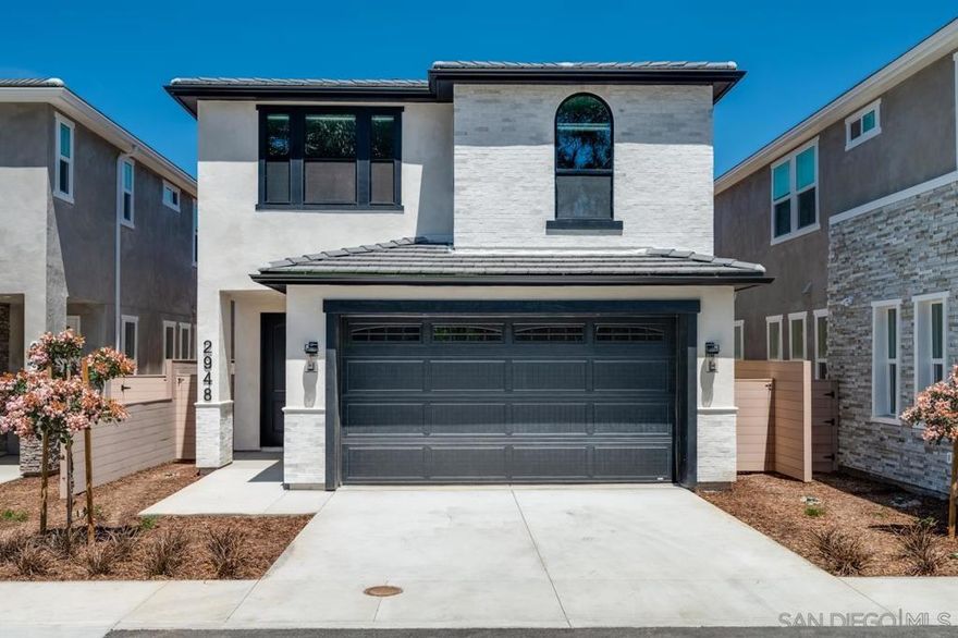 Modern Farmhouse styled home on a quiet street North of Adams Ave! A perfect blend of modern elegance and classic charm, this home is ideal for those seeking all the benefits of NEW construction in an established, trendy neighborhood! Incredible views from this canyon lot that adds a touch of nature to your everyday life. Seamless flow between living spaces with the open floor plan, perfect for entertaining guests or enjoying quality family time. 8’ Bi-fold doors open to your private outdoor patio creating a perfect extension of your living space. An abundance of windows, high ceilings and 8' doors throughout contribute to the bright, airy vibe! The well-appointed kitchen features a large island, walk-in pantry and high-end stainless-steel appliances.  First floor bedroom and full bath add live/work flexibility.  Upstairs has 4 beds, 3 full baths, loft, and full-size laundry room. Canyon facing primary bedroom features private veranda, large walk-in closet, dual vanities, in-cabinet power for hair dryer and walk in shower!  Other highlights include: Large 2-car garage. Owned solar system, providing eco-friendly power and cost savings. Integrated whole home sprinkler system. This residence offers the perfect combination of luxury and practicality!