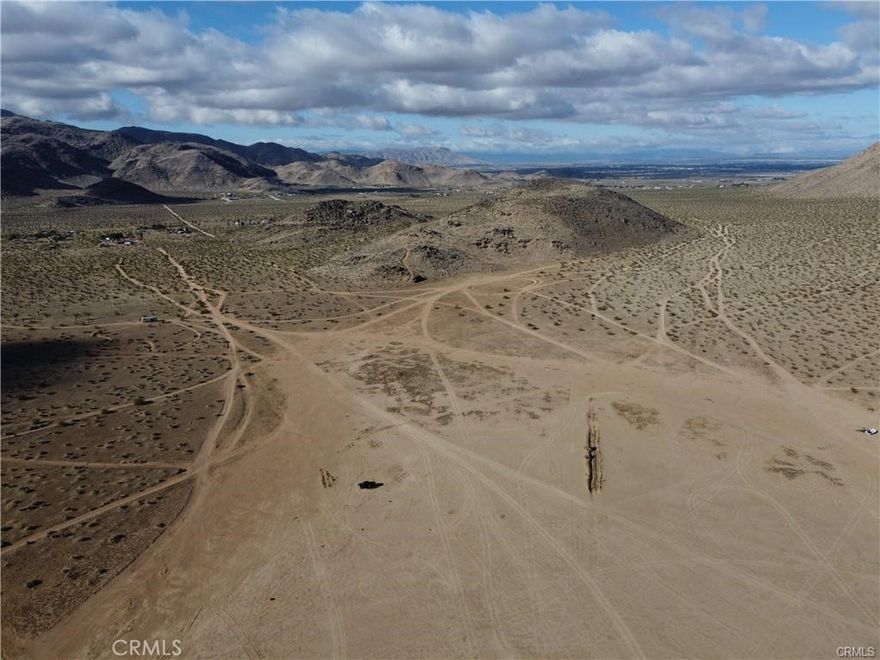 **Incredible Opportunity to Own this Ideal 40-Acre Parcel in the Highly Desired Thunderbird Ranches of Apple Valley + An Adjacent 40-Acre Parcel is Also Available, Offering a Rare Chance to Secure 80 Contiguous Acres! Surrounded by Open Desert Beauty, Near Holiday Ranch Airport!  this Expansive 40 Acre Lot offers Endless Potential - Whether you're Looking to Build your Dream Home, Create a Weekend Escape, Buy and Hold, Develop, or Enjoy Off-Road Adventures. An Ideal Investment Opportunity to Own This LARGE Parcel APN# 0464-01-103-0000**& Adjacent Parcel 0464-01-102-0000 *These properties CAN be Subdivided*Large property with subdivision potential. Can be divided into 16 parcels of 2.5 acres with 1 house and 2 ADUs each, or 8 parcels of 5 acres with 1 house and 3 ADUs each.

From CA-18 E, Turn Left onto Corwin Rd. Turn right onto Waalew Rd. Right onto Joshua Rd, Continue to Cahuilla Rd then Turn Left. Continue to Soledad Rd Turn Left. Continue past Huasna then Property is at the Fork off Fairview Valley Rd Between Huasna Rd & Papago Rd.
