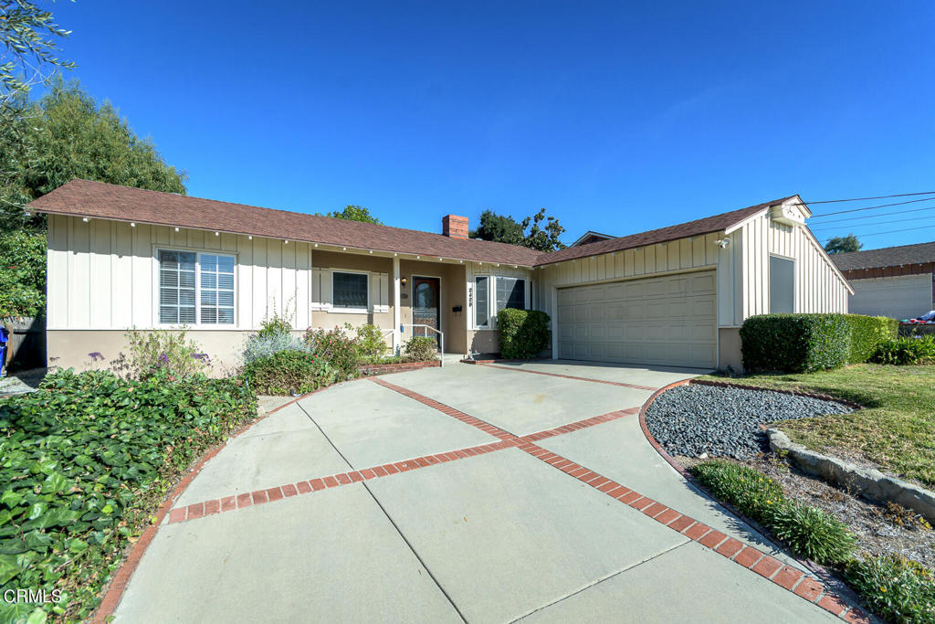 Gleaming hardwood floors, fresh paint, super clean home on a wonderful street in a fabulous neighborhood. Tile entry, galley kitchen with tile counter tops, gas appliances, refrigerator, microwave and dishwasher. Laundry is in the garage which is attached and has a pedestrian door. The covered patio looks very inviting for a zen-like place to hang out. Award winning schools.