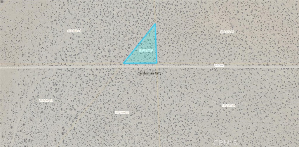 We have 3 lots for sale together. The lot on Tufts Ave is a 11,165 Sq ft lot NE of California City. This property is zoned O/RA Conservation land. The lots on Vercye St are #10 is 10,896 sq ft. #12 is 10,939 sq ft. These are also located in the NE part of California City. These two lots are zoned RM1 Multi Family.