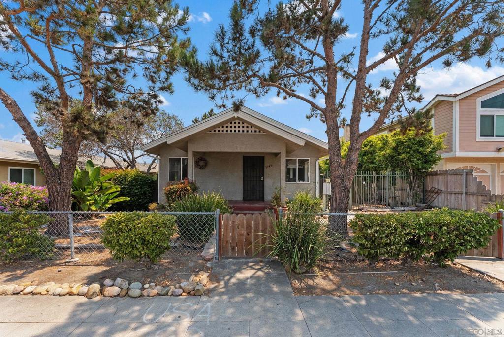 Versatile North Park Triplex with ADU Potential in Prime Location. Located in the heart of North Park, this rare triplex offers a unique blend of charm, flexibility, and development upside. The front unit is a classic 2 bed, 1 bath Craftsman-style home with nearly 1,000 SF of living space, featuring an attached laundry room and original details ready for a designer’s touch. Tucked behind it are two well-laid-out 1 bed, 1 bath units, each with private decks perched above an expansive ~1,000 SF garage—perfectly positioned for a potential ADU conversion. Sitting on a 7,000 SF lot with alley access and five off-street parking spots, this turnkey (but light fixer) property is ideal for an owner-occupant, investor, or value-add buyer looking to customize and maximize. Zoned within the Complete Communities development overlay and designated Qualified Opportunity Zone, the property offers excellent long-term potential for additional ADUs or expanded density. Enjoy walkable urban living with a Walk Score of 92, surrounded by North Park’s vibrant dining, coffee, and cultural scene. With mature landscaping and flexible layouts, this is an ideal opportunity to add value in one of San Diego’s most sought-after neighborhoods.