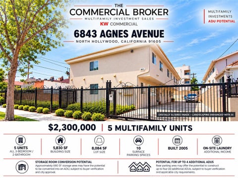 Photo of 6843 Agnes AVE, North Hollywood, CA 91605 (MLS # SR26220474)