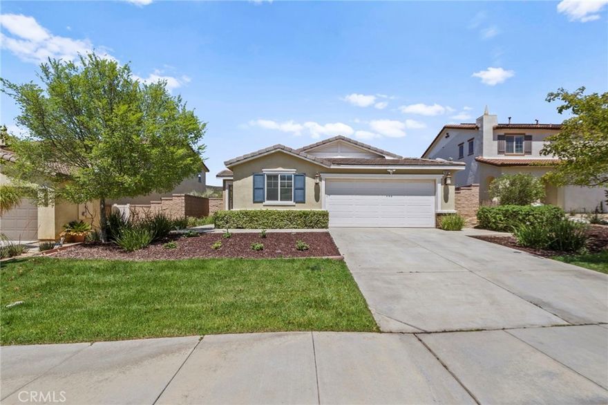 Welcome home to this spacious single-story gem located in the highly sought-after Cottonwood Canyon Hills community! This beautifully maintained 1,760 sq ft home sits on a spacious 6,534 sq ft lot and offers 4 bedrooms, 2 bathrooms, and a 2-car garage—perfect for modern living! As you step through the front door, you’re welcomed into a warm and inviting foyer that sets the tone for the rest of the home. Just beyond, you’ll find yourself in the heart of the home—the kitchen—where an open layout, abundant cabinetry, sleek countertops, and ample natural light make it perfect for both daily meals and entertaining. The kitchen flows effortlessly into the living and dining areas, creating an open-concept space ideal for gathering with friends and family. Each of the four bedrooms is generously sized, with the primary suite offering a private retreat featuring an en-suite bath and walk-in closet. Outside, enjoy a backyard with plenty of room to relax, play, or personalize to your liking. Nestled within the vibrant Cottonwood Canyon Hills community, this home comes with access to top-notch amenities including 3 sparkling pools, a clubhouse, multiple parks, basketball courts, and scenic walking trails. And with grocery stores and schools less than 2 miles away, everything you need is right around the corner. This one won’t last—schedule your private tour today and make it yours!