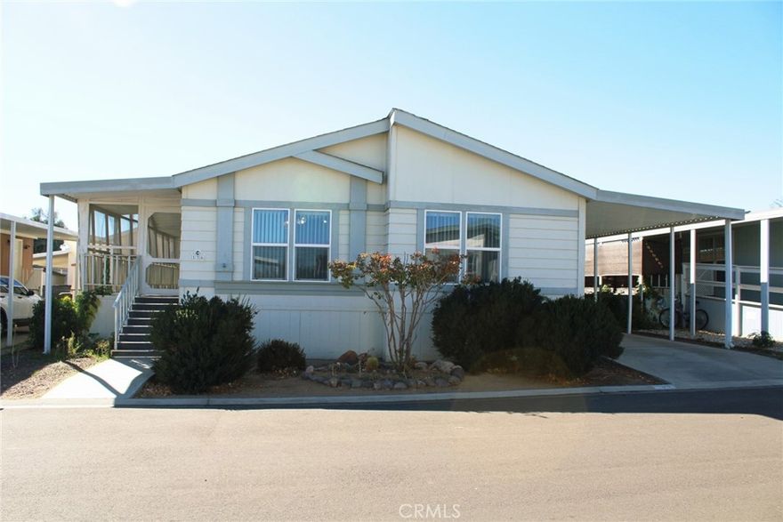 Welcome home to this spacious 2004 manufactured home offering 1593 sq ft of comfortable living in an all age-community filled with amenities! This 3-bedroom, 2 bath home features vaulted ceilings, an open floor plan, and plenty of natural light throughout. The kitchen and living areas flow seamlessly together- perfect for entertaining or relaxing with family. Step outdoors to a large covered, screen enclosed patio area for your outside privacy and enjoyment. There is covered carport parking and shed for storage. 



Fresh interior paint and new laminate flooring installed in all 3 bedrooms and baths. 



Enjoy resort-style living with access to 2 club houses, swimming pool, and scenic lake. Whether you are taking a morning stroll, swimming, or joining community activities, there's something here for everyone. Don't miss out on your opportunity to move into a spacious, move in ready home in a vibrant

community! Pet Friendly- Please inquire with manager about breed restrictions.