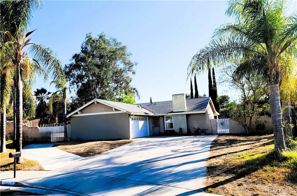Almost 1/2 ACRE LOT!!! One of the biggest lots in the area!!! This home has so much potential!!! This single-story family home is located in the heart of Riverside, in a secluded neighborhood, on a Cul-de-sac but yet near schools, shopping malls, restaurants, hospitals, easy 91 freeway access. This cozy home offers 3 bedrooms, 2 baths, 2 car garage, fireplace, and upgraded double pane windows. Backyard is private and has a huge attached covered patio, fruit trees, shade and more than enough room for a few AUDs, RV parking, utility trucks, sheds, gardening and potential building. Side of home has a driveway that goes into the backyard allowing private and secured parking with wrought iron fence. Home is in a very quiet area, surrounded by hills with walking trails, walking distance to middle school.