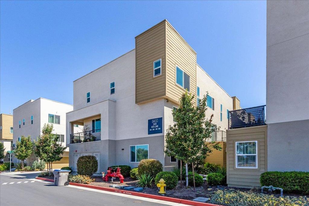 Welcome to this Beautiful corner-unit home. It blends modern luxury and convenience in a prime area close to coveted nearby Berryessa area. Designed for style and functionality, it features high ceilings, enhanced lighting, and upgraded flooring, including carpet, tile, and luxury light plank flooring. The open-concept main floor is perfect for entertaining, with a spacious living room, separate dining area, and central chefs kitchen featuring SS built-in wall microwave/oven and sleek canopy hood. Ebony toned cabinets offer subtle sophistication and complements the stunning quartz countertops with an expansive breakfast bar. A wrap-around balcony offers space for a small garden and relaxation. A laundry closet and A half-bath completes this level. On the top-floor we have the Primary suite includes a spacious en-suite bathroom and walk-in closet.Plus 2 sun filled guest bedrooms and a 2nd spacious full bathroom. The entry level features a foyer/office space two-car garage. The home has Owned solar panels that add efficiency and Savings. Easy access to Highways 280, 680, 101,237,public transportation VTA. Public parks like Penitencia creek park and Alum rock park. Close to Shopping like Sprouts, Target, CVS, Safeway, Costco , Hmart, Star Bucks are close by for your convenience.