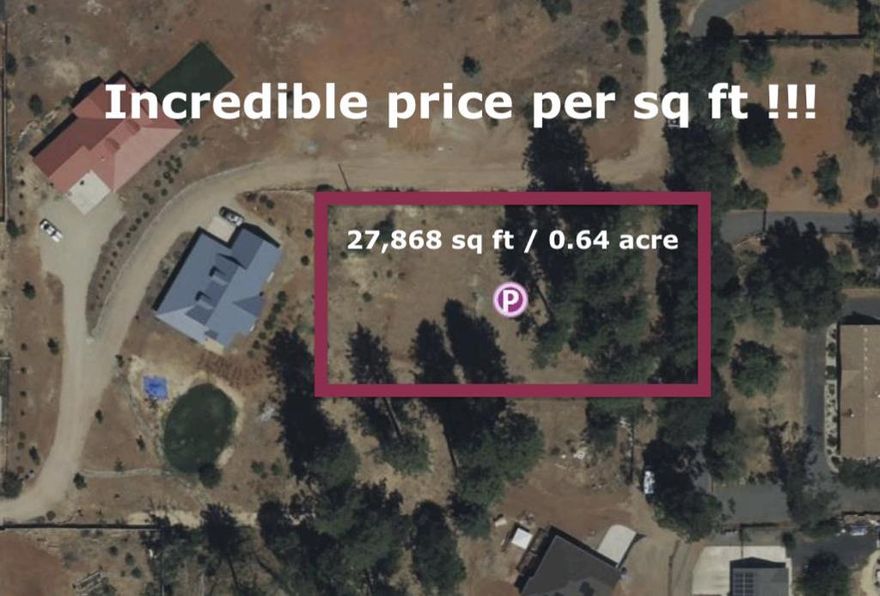 EXCELLENT price for 0.64 acre lot with neighboring homes built in 2020, 2021 and 2023--A welcome contrast in the post-fire landscape. Conveniently located between Skyway and Clark. Short drive to Skyway shops and services, Paradise Hospital and Schools. This cleared lot sits on a paved street, with several thriving trees adding natural greenery. Previously home to a dwelling, the lot is ready for your vision in a neighborhood that is rebuilt/rebuilding. A solid foundation for a new home with the comfort of established surroundings.
