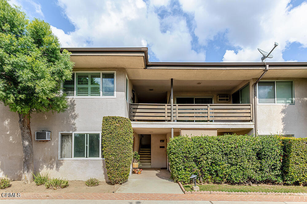 There is much to love about this top-floor, end unit, single level condominium conveniently located in a great central Pasadena location. This charming home gets good natural light and features 2 BR's, 1 BA with new copper piping, double pane windows, luxury vinyl plank flooring and plantation shutters. You enter into the spacious living room with direct access to the dining area and well loved kitchen with ample wood cabinets and double sinks. The primary bedroom is quite large with a big closet and treetop views. The 2nd bedroom is close by with a nice size closet and treetop views as well. The bathroom is right off the hall by the bedrooms and has ample counter space and a bathtub with a shower. You will find multiple built-in storage closets in the hallway as well. There is one feature that is a delightful surprise and that is the huge covered balcony that is divided into two parts. One section is completely screened in. This large outdoor living space is perfect for the indoor/outdoor lifestyle Southern California provides. There is ample room for al fresco dining and doing some gardening in pots. There is a lot you can do with this massive private outdoor space. There is one assigned parking space in the carport at the rear of the complex and an assigned storage closet as well. There is a laundry room for all to use at the rear of the complex. In this location you are close to public transportation, major freeways, Old Town Pasadena, The Paseo and the South Lake Shopping District. This is a great opportunity to live in one of Pasadena's finest neighborhoods at a reasonable price. Come and check this one out!