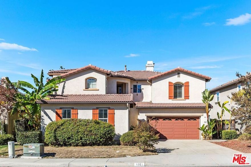 Welcome to this spacious and beautifully designed 5-bedroom, 4-bath residence in the highly sought-after Arrowood community of Oceanside. Offering approximately 3,238 sq. ft. of living space on a 6,579 sq. ft. lot, this home blends comfort, functionality, and style. The open-concept kitchen serves as the heart of the home, featuring a large center island, butler's pantry, and seamless connection to the family and dining rooms perfect for entertaining. A cozy fireplace anchors the living area, creating a warm and inviting space for gatherings. Upstairs, you'll find a convenient laundry room and generously sized bedrooms with walk-in closets. The primary suite offers a peaceful retreat with a luxurious ensuite bath, soaking tub, spacious walk-in closet, and a private balcony overlooking lush greenery. The expansive backyard provides a blank canvas to create your own outdoor oasis. Residents of Arrowood enjoy a resort-style lifestyle with a Jr. Olympic sized pool, spa, parks, playgrounds, BBQ areas, and scenic walking trails. Golf enthusiasts will appreciate the championship Arrowood Golf Course designed by Ted Robinson Jr. With a low HOA, access to top-rated Bonsall Unified schools, and close proximity to Hwy 76, Luiseo Park, and the San Luis Rey Gatethis home offers the best of North County living. Just 20 minutes from the Pacific Ocean.