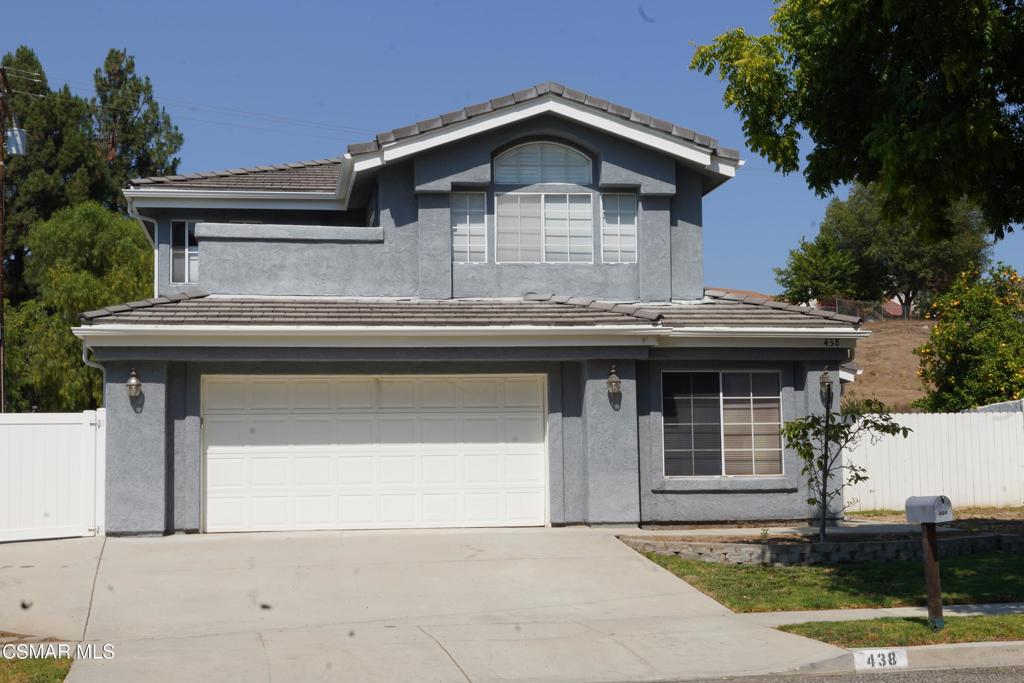 Enjoy this nice spacious home in a lovely neighborhood. Located in the south end of Central Simi Valley, this home offers a lot of space, a great floor plan, loads of closet space and a large yard to enjoy for play or entertaining. The beveled glass and wood door opens to a large living room. Two bedrooms are on the main level along wilh a bathroom. Upstairs there are 3 more bedrooms and 2 more bathrooms. The primary bedroom is very large with vaulted ceiling, 2 ample closets and a sliding glass door leading to a balcony where you can enjoy relaxing. The kitchen offers a large stainless steel farm sink and view of the back yard. Adjacent to the kitchen is a family room with a fireplace and eating area. Entertain on the patio in the spacious back yard. This is a lovely neighborhood to take a walk. Not too far away are restaurant, shopping, including Trader Joes and Sprouts along with the Simi Vally Town Center. Hurry to see this home. Landscaping and more planting complete in a week.