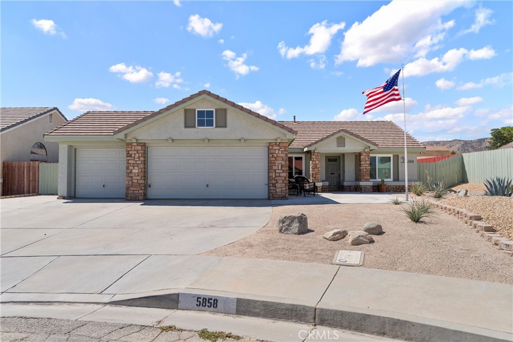 First time on the market! This beautiful single story home is tucked away at the end of a cul de sac in Quartz Hill. This beauty offers 3 bedrooms, 2 baths, a large bonus room measuring approx 13'x17' and updated kitchen with freshly painted cabinets and so much more. Retreat into the back yard and enjoy the gorgeous drought tolerant landscaping. This outdoor space is truly the heart of the home. The owners have spent thousands to make the backyard an entertainers paradise; Watch 4th of July fireworks from atop the balcony, relax in the gorgeous spa, plant your favorite veggies in the mini green house; lounge on the swing, cool off with the outdoor shower or work on that project in either of the two large sheds. And there's even a pet ''cave'' ready for your furry friends. The three car garage has a pass thru door that leads to the backyard; though there's ample parking in the front -- enough for your RV. Hurry, this one won't last long!