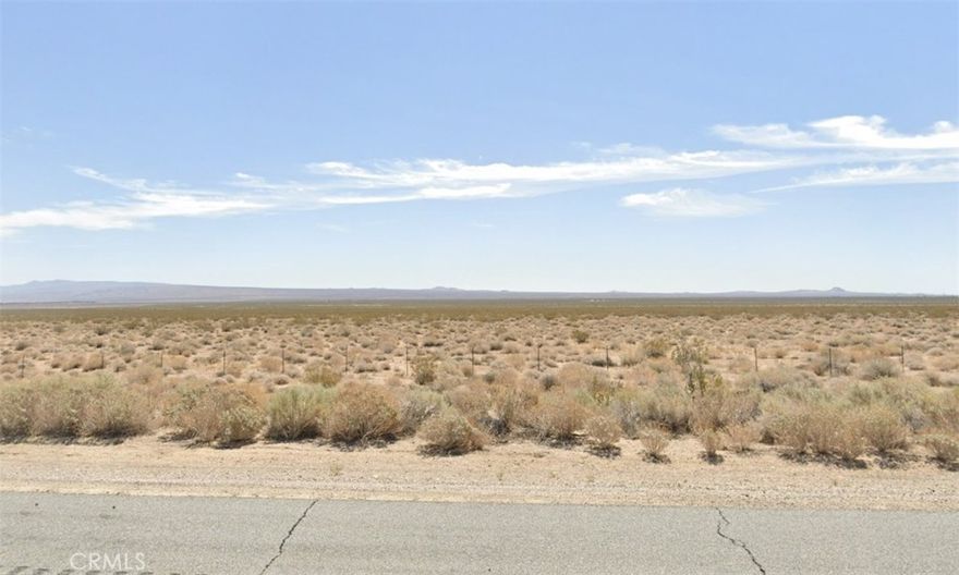 Aerospace Highway Frontage, 2.74 Acres of Prime Mojave Desert land.  Great paved road easy access for future development, recreational use, or low maintenance land investment. Located strategically between Honda Proving Center of California and the Hyundai Motor Group’s California Proving Group. Only 10 miles from downtown Mojave, about 20 miles from Edwards Air Force Base, 22 miles from Red Rock Canyon State Park, 27 miles from California City, and about 85 miles from Los Angeles. Lot sold AS-IS. We believe all information provided is accurate, however the Buyer must conduct their own due diligence and verify all information. Lot lines are estimated and not exact measurements. Priced for a quick sale. Seller looking to assign contract. GPS Coordinates: 35.235519, -118.044877.