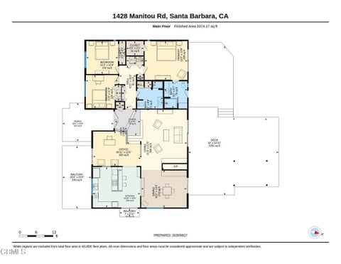 Tiny photo for 1428 Manitou Road, Santa Barbara, CA 93105 (MLS # V1-38467)