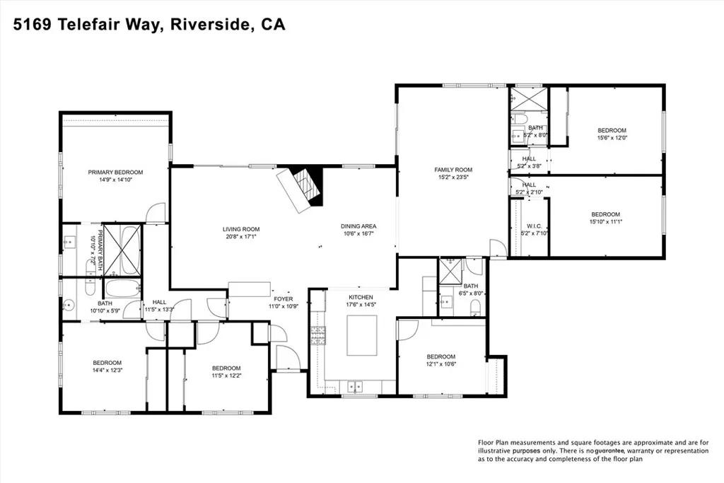 Riverside, California 92506, United States, 6 Bedrooms Bedrooms, ,4 BathroomsBathrooms,Residential,Active,153822