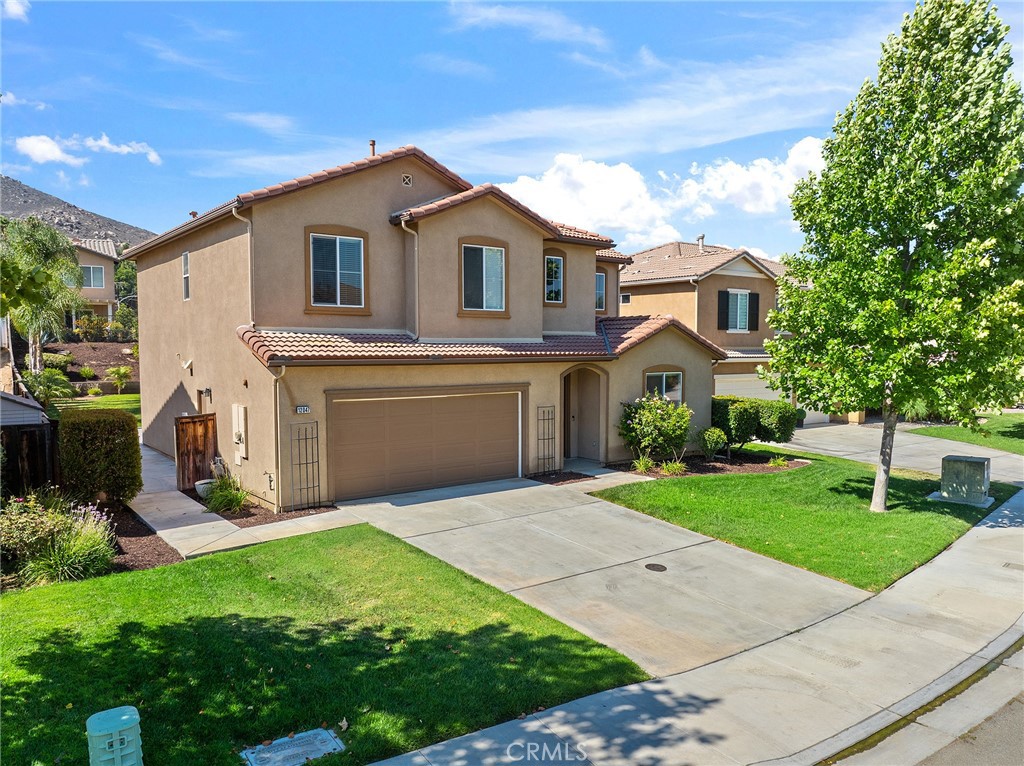 Located in the desirable Highlands - Castlerock Community at the end of a quiet cul-de-sac with beautiful views of the surrounding hills and mountains, this 5-bedroom, 3-bath, 2,336 sq. ft. home offers comfort, functionality, and plenty of room to grow!
Set on a large, flat lot, the backyard provides endless possibilities—with an abundant amount of space to design your dream outdoor retreat, including the potential to add a pool or outside entertainment area. Inside, the home has been well maintained and features beautiful wood cabinetry throughout, adding warmth and timeless character. The kitchen opens seamlessly to the family room, creating the perfect setting for gatherings and everyday living, while the first floor bedroom and full bath offers the perfect option for visiting guests or family. The primary suite includes a soaking tub, ideal for relaxing after a long day and beautiful Piedrafina countertops. With a 3-car tandem garage, there’s ample space for parking plus extra room for storage, a workshop, or even a home gym!
This home combines thoughtful design, generous living space, and an exceptional lot in a sought-after community with NO Mello Roos and a low HOA - ready for you to make it your own. Schedule a viewing today!