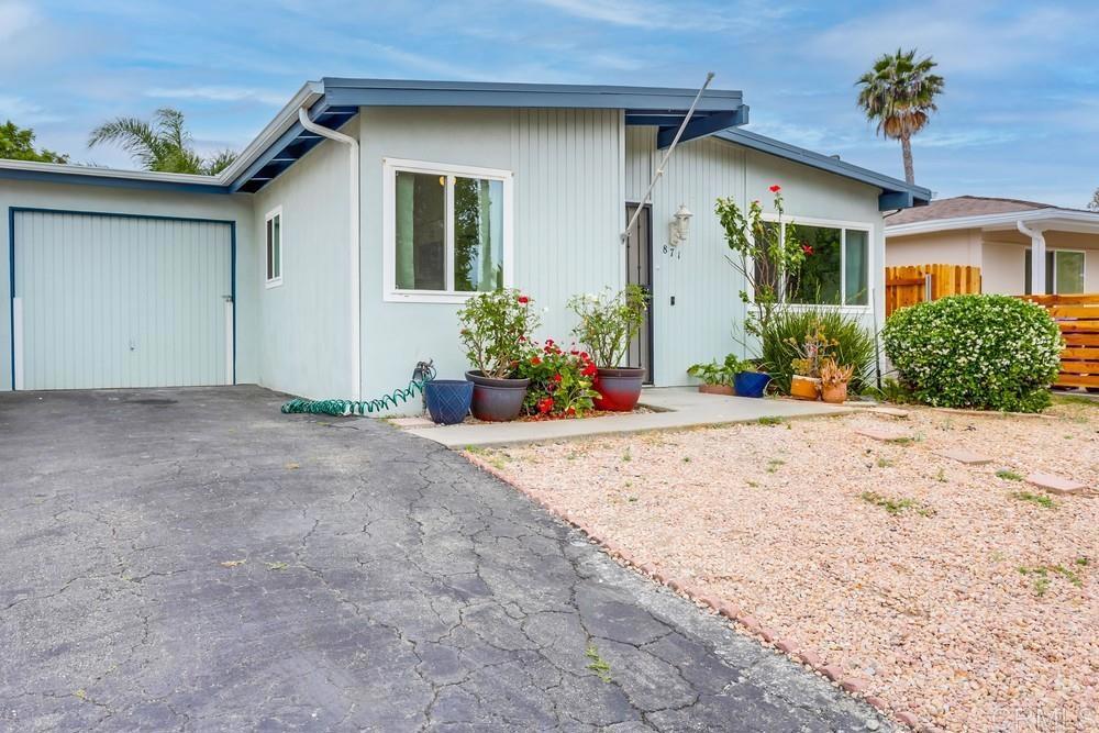 A Great Value in Vista – No HOA! This fully upgraded home is a standout opportunity! New LVP flooring, brand-new stainless steel appliances, new updated cabinetry, a completely remodeled kitchen, new baseboards, newer dual-pane vinyl windows, fresh interior paint (with acoustic ceilings removed), new modern fixtures, and new updated laundry room cabinetry — nearly a full remodel from top to bottom. Enjoy a nicely sized, private backyard and a one-car garage. The home is attached, but only by the garage wall, making it a very quiet unit. Don’t miss your chance to own this beautifully upgraded home at a great price — with no HOA. What a bargain!