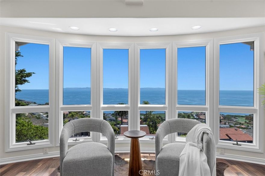 Come see this Coastal Fortress with Unrivaled Panoramic White Water Views in Rancho Palos Verdes before it's GONE!  Perched high above the coastline, this exceptional single-family residence combines high end construction with timeless coastal luxury. Engineered for privacy, strength, and peace of mind, this estate offers panoramic white water ocean views stretching along the Rancho Palos Verdes coastline and expanding out to Catalina Island and beyond. Designed for both function and elegance, the home features 4 spacious bedrooms, each with its own private en-suite bathroom. Whether hosting guests or accommodating family, everyone enjoys ultimate comfort and privacy. Solidly built with enduring materials and thoughtful craftsmanship, this home offers a rare sense of security while embracing light-filled open living spaces. Enjoy uninterrupted views of crashing waves, serene sunsets, and the shimmering Pacific on a daily basis.  This Rancho Palos Verdes coastal property is a rare blend of strength, privacy, and natural beauty — it is not just a home, it’s a legacy and can now be your own.