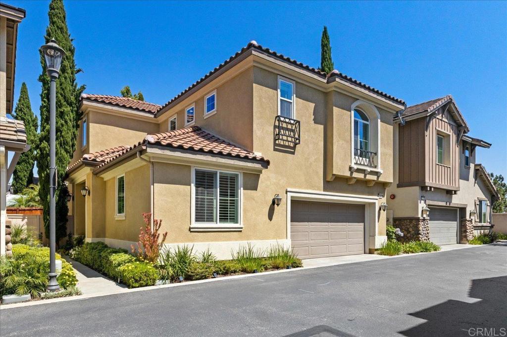 Welcome to your dream rental in the charming, gated community of Belmont in San Elijo Hills! This beautifully maintained 4-bedroom, 3-bath single-family home has just been freshly painted inside and is exceptionally clean, offering a bright and inviting atmosphere from the moment you walk in. Step into a spacious layout featuring elegant hardwood floors, a modern kitchen with stainless steel appliances, granite countertops, and a Nest-controlled AC and heating system for year-round comfort. The home is energy-efficient with solar panels and includes a tankless water heater for added convenience. Custom Elfa shelving in the closets maximizes storage, while the attached garage comes with an epoxy-coated floor and built-in storage racks. Ideal for multigenerational living or hosting guests, the home offers a full bedroom and bathroom on the first floor. Outside, you'll find a serene backyard complete with a large BBQ island, mature trees that provide natural privacy, and beautifully lit fencing that creates a warm, inviting space for evening entertaining. Located within the highly rated San Marcos Unified School District, the neighborhood also offers access to a sparkling community pool just steps away. Washer and dryer are included, and small pets may be considered on approval. This is a rare opportunity to rent in one of the most desirable communities in San Elijo Hills. No smokers, please. Homes like this don’t stay on the market for long—schedule your showing today!