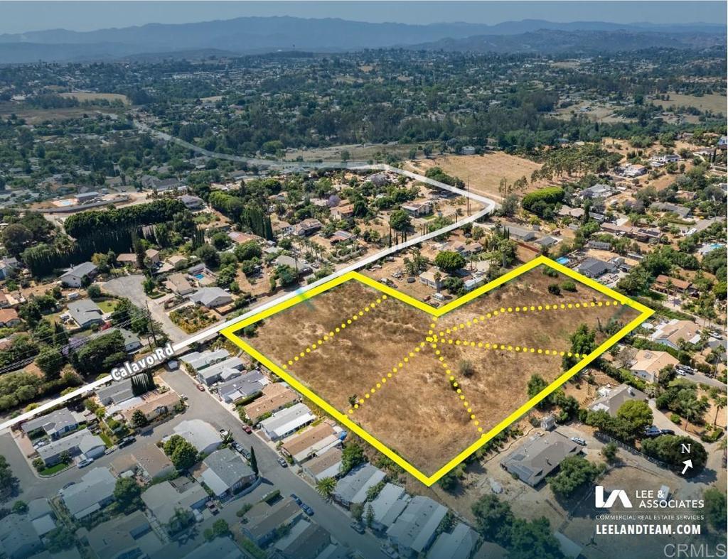 The subject property consists of six parcels totaling approximately 3.61 acres of land zoned for single-family. The surrounding area consists of neighborhoods, parks, and schools. It is also in close proximity to the infamous Fallbrook Main Street filled with retail and restaurants.