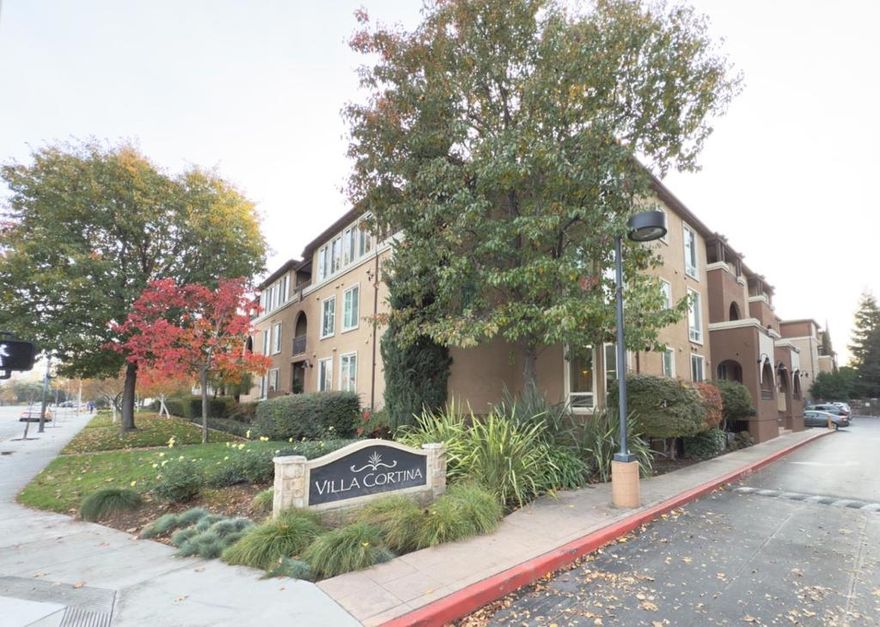 Step into this beautifully furnished condo, perfectly situated just steps from the vibrant Santana Row and Westfield Valley Fair. Located in the highly desirable Villa Cortina community, you'll enjoy resort-style amenities including a sparkling swimming pool, children's playground, fitness center, and inviting picnic areas all within a peaceful, upscale neighborhood setting.  Inside, host guests in the spacious great room or prepare gourmet meals in the stylish kitchen, featuring granite countertops and stainless steel appliances. Unwind at the end of the day on your private balcony while taking in the beautiful evening sunsets.  Conveniently located near major tech hubs including Apple, Nvidia, Google, LinkedIn, and AMD, as well as Santa Clara Valley Medical Center and Kaiser Medical Center, this condo also offers quick access to the lively downtown Campbell for shopping, dining, and entertainment.  Flexible lease options available: choose month-to-month or a 12-month lease to suit your needs.  Additional Community Amenities:  - One assigned garage parking space + one assigned outdoor parking space - BBQ area - Community clubhouse with a full kitchen and family room - Community lounge - Community meeting room