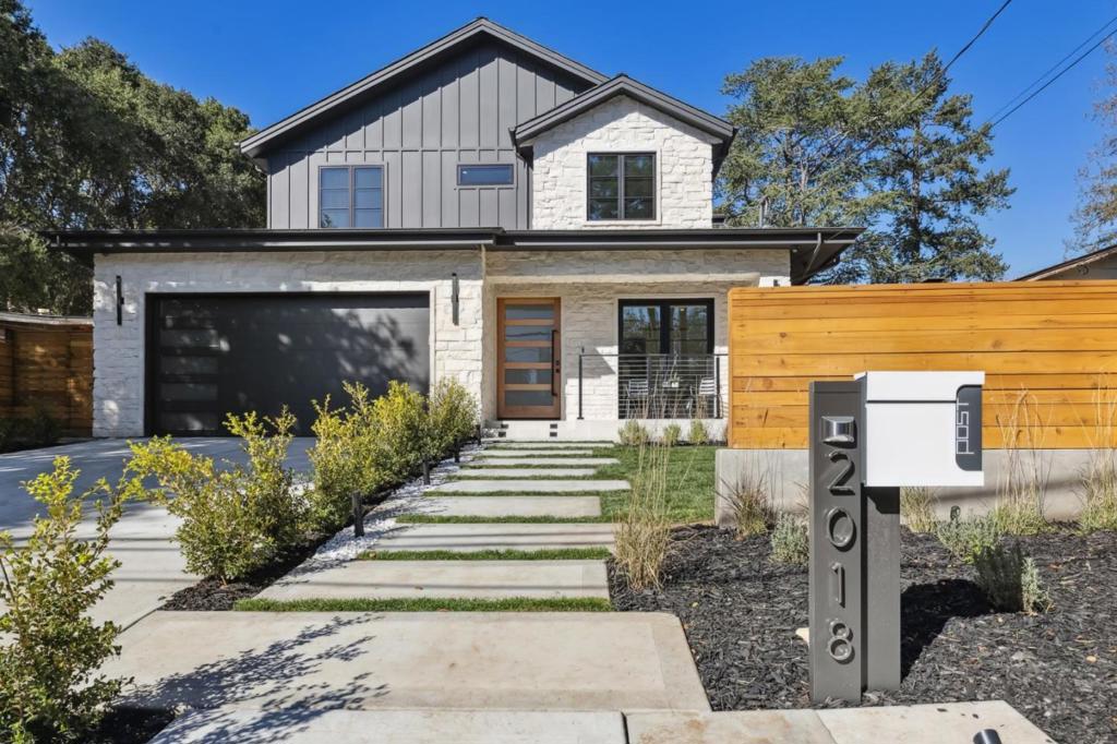 Stunning New Construction in Menlo Park, 2721 SqFt Home + 684 SqFt ADU Nestled in one of Menlo Park's most highly sought-after neighborhoods, University Heights, this brand-new, two-story home offers the perfect blend of modern luxury and serene living. Situated on a quiet cul-de-sac. As you step inside, you'll immediately notice the high ceilings and luxurious 10" plank European oak engineered hardwood floors that flow throughout the home. The expansive, open-concept layout offers a seamless flow between the living, dining, and kitchen spaces, making it perfect for both family living and entertaining. The gourmet kitchen is a chef's dream, outfitted with Thermador appliances, Brazilian granite countertops, custom modern cabinetry, and a stylish wine cellar. Whether cooking for family or hosting guests, the kitchen offers both function and elegance, with modern tile work adding a touch of sophistication. With integrated Sonos amplifiers and speakers throughout the kitchen, living, and Master bedrooms, as well as a security camera system. The custom, oversized Marvin windows invite abundant natural light into the home, creating an airy and welcoming ambiance.