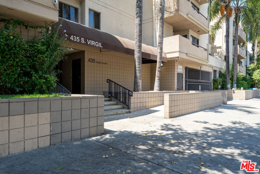 This delightful 2-bedroom, 2-bathroom condominium boasts a sunlit interior with southern exposure, encompassing 931 square feet of thoughtfully designed living space. Ideally situated near Downtown LA and Koreatown, the unit features an open-concept layout that includes a spacious living area and a private enclosed patio. The kitchen offers generous storage and seamlessly connects to the dining and living areas. Both bedrooms are well-sized, bathed in natural light, and come with ample closet space. Recent enhancements include a new air conditioning system, recessed LED lighting, fresh interior paint, and well-maintained engineered hardwood flooring. The building has also undergone significant upgrades, such as a new roof, which adds to its attractiveness. Residents benefit from amenities like secured entry, a community laundry room, a courtyard, and gated parking that includes two dedicated spaces along with 19 guest parking spots, making it particularly advantageous in this urban environment. The prime location provides convenient access to a diverse array of restaurants, shopping venues, public transportation, and much more.