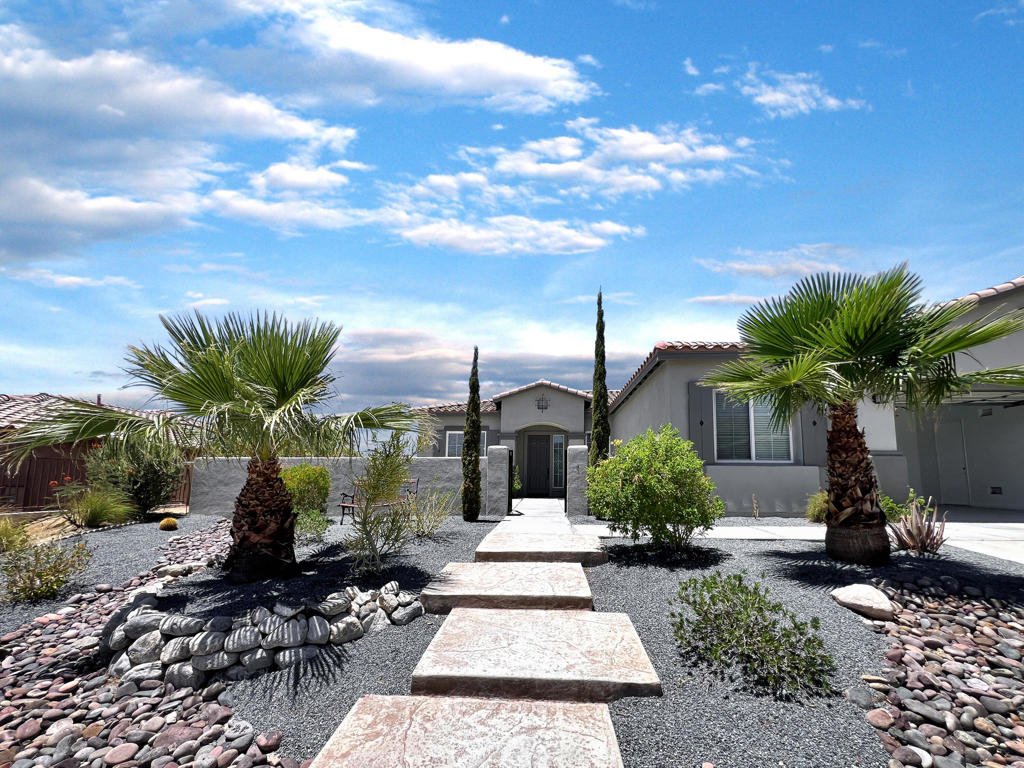 Are you looking for a Nice House to raise your wonderful family or maybe a nice House for a secondary home to rent out? Well look no further because This house has everything you need! Welcome to the Beautiful subdivision of Foxdale Estates in Desert Hot Springs, California. This home has been Remodeled to absolute perfection! From the flooring, to the front yard, to the backyard; kitchen, restrooms , everything... you name it! This house is immaculate! Renovations include:Complete remodel of guest bathroom and master bathroom ◦ New walk-in showers in both bathrooms ◦ New soaking tub in master bath ◦ New flooring ◦ Fresh new paint in both ◦ New LED mirrors ◦ New lighting and fixtures ◦ New quartz countertops ◦ Cabinet fresh new paint in lacquer finish and hardwareKitchen remodel ◦ Brand new quartz countertops top with waterfall effect ◦ New stove extractor ◦ New lighting throughout and new light fixtures on top of island and in dinning room ◦ Cabinet fresh new paint in lacquer finish and hardware ◦ New sink and faucetLiving room and rest of the house ◦ New fresh paint throughout whole house ◦ New baseboards throughout whole house ◦ New doors handles throughout ◦ New ceiling fans throughout ◦ New built Accent wall in living room with electric fireplace ◦ Fresh paint in garage along with epoxy floor finish ◦ Fresh new exterior paint and light fixtures ◦ Front yard upgrade This house has 4 bedrooms and 2 bath. Building square foot is 2,083. It was built in 2006 and sits on a 9,583 square-foot lot. Come check it out. I have a very motivated Seller!