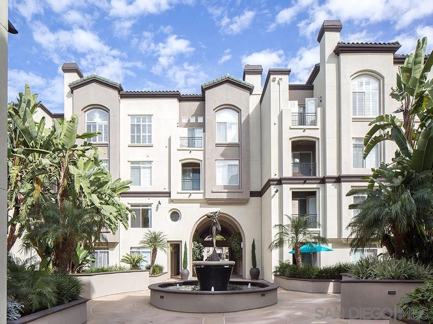 La Jolla resort style luxury living in this third floor unit at the exclusive and fully gated Regents La Jolla! This open floorplan offers 2 master suites, den/office, granite countertops, 1 year old stainless steel appliances, new luxury vinyl plank wood flooring and fresh paint. In unit washer & dryer. La Jolla resort style living with full amenities incl. concierge, multiple pools, cabanas, jacuzzis, BBQ area, clubhouses, movie theater, yoga/dance studio, business center, billiards room. Two underground parking spaces. Prime location, close to UCSD, UTC mall, shopping and restaurants all walking distance.