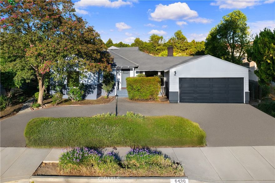 Located in a highly desirable North San Gabriel neighborhood, this upgraded 3-bedroom, 2-bathroom single-family home offers comfort and style. Features include a spacious 2-car garage with a brand-new garage door, a circular driveway with guest parking, and an open floor plan filled with natural light.The living room boasts a large bay window, new wood flooring, and crown molding. The remodeled kitchen offers high-quality cabinets, quartz countertops, brand-new appliances, and a sunny breakfast area.The primary suite features a bay window with fruit tree views and a private bathroom. Additional highlights include a hallway bath with dual sinks, spacious bedrooms, a separate laundry room, and new double-pane windows throughout.

The private backyard is perfect for entertaining and a variety of fruit trees—lemon, orange, tangerine, grapefruit, guava, and pomegranate.Don’t miss this move-in ready home in a prime location!