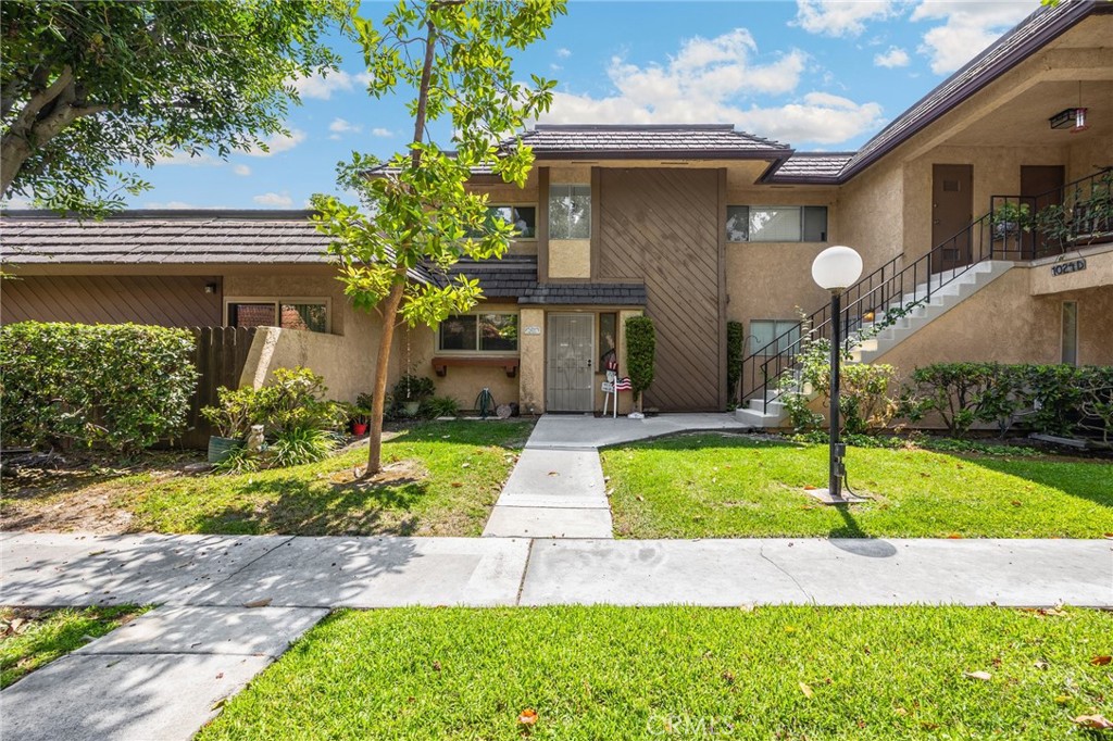 Charming 2 bedroom 1.5 bathroom condominium conveniently located in a quiet community near many great shopping and dining areas of La Habra and Brea! The home features 2 bedrooms on the second level. The Master bedroom boasts a large walk in closet. Laundry can be found in the kitchen area. The back patio features hex brick flooring, a covered pergola and wooden fencing for privacy.